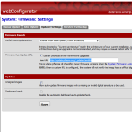 pfSense - Updater Settings